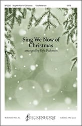 Sing We Now of Christmas SATB choral sheet music cover